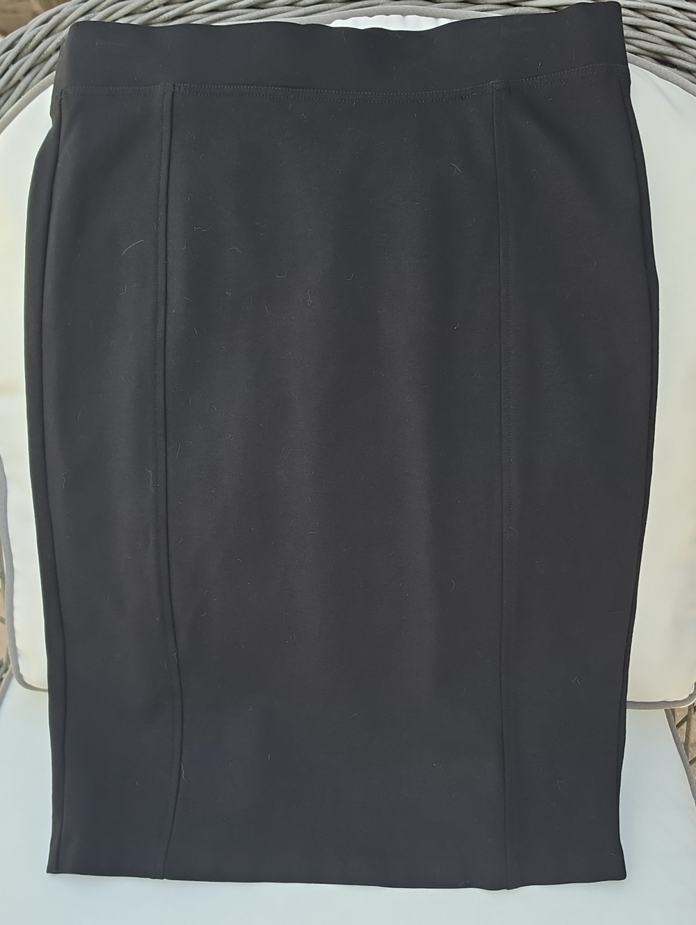 NYDJ Black Ponte Knit Pencil Skirt - Lift Tuck Technology